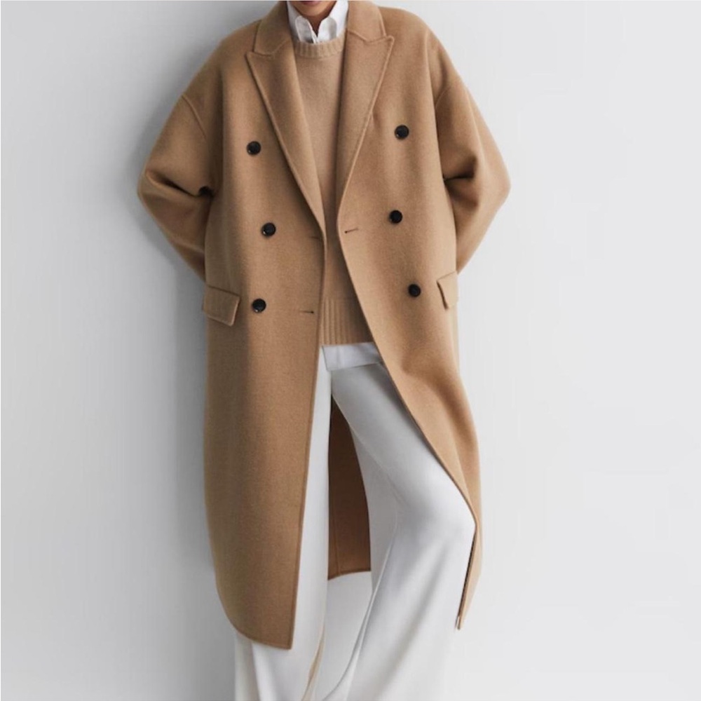 Reiss petite tan coat